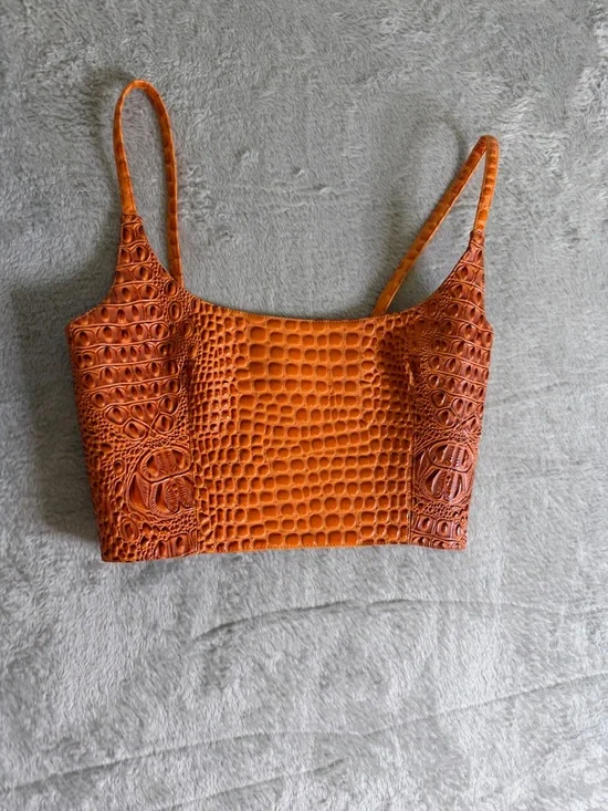 Mia Vesper FAUX CROC
TINY TOP Orange S - Picture 2 of 4